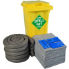 EVO RECYCLED SPILL KIT IN WHEELIE-BIN (120 LITRE)
