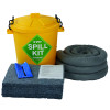EVO RECYCLED SPILL KIT IN PLASTIC DRUM (60 LITRE)