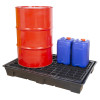 EVO RECYCLED LOW LEVEL SPILL PALLET (2 DRUM)