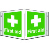 FIRST AID PROJECTING 3D SIGN