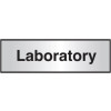 LABORATORY ARCHITECTURAL DOOR SIGN LEFT ALIGNED