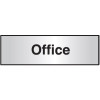 102X305MM OFFICE ARCHITECTURAL DOOR SIGN CENTRE ALIGNED