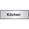 102X305MM KITCHEN ARCHITECTURAL DOOR SIGN CENTRE ALIGNED