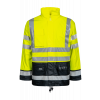 Hi Vis Flame Retardant Jacket Yellow/Navy