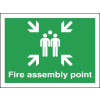 450X600MM FIRE ASSEMBLY POINT - RIGID