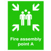 FIRE ASSEMBLY POINT A - ALUMINIUM