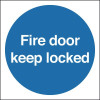 200X200MM FIRE DOOR KEEP LOCKED - RIGID