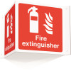 FIRE EXTINGUISHER PROJECTING 3D SIGN