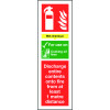 WET CHEMICAL EXTINGUISHER FOR USE ON