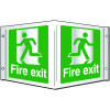 FIRE EXIT PROJECTING 3D SIGN