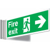 150X450MM FIRE EXIT RIGHT SIGN - T BAR