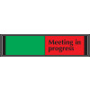 MEETING IN PROGRESS SLIDER SIGN
