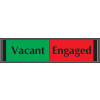 VACANT/ENGAGED SLIDER SIGN