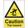 210X148MM CAUTION TRIP HAZARD - RIGID