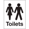200X150MM MALE AND FEMALE WASHROOM SIGN - RIGID
