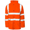 Hi Vis Waterproof Jacket Orange