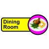 210X480MM DINING ROOM DEMENTIA SIGN