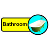 210X480MM BATHROOM DEMENTIA SIGN