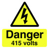 DANGER 415 VOLTS - LABELS (PK/10)