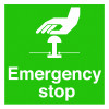 EMERGENCY STOP - LABELS (PK/10)