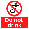 DO NOT DRINK - LABELS (PK/10)