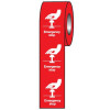 EMERGENCY STOP (RED) - LABELS (ROLL/250)