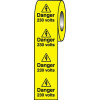 DANGER 230 VOLTS - LABELS (ROLL/250)