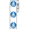 WEAR SEATBELT SYMBOL - LABELS (ROLL/250)