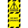50X110MM DO NOT OPERATE LOCKOUT TAGS