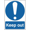 210X148MM KEEP OUT - RIGID