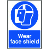 210X148MM WEAR FACE SHIELD - RIGID
