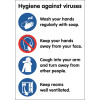 A4 HYGIENE AGAINST VIRUSES - REPOSITIONABLE VINYL