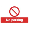 300X500MM NO PARKING - ALUMINIUM