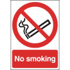 NO SMOKING - FACE ADHESIVE