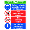 SITE SAFETY NO HATS NO BOOTS NO JOB