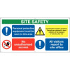 SITE SAFETY PPE, NO UNAUTHROISED
