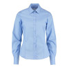 KUSTOM KIT LADIES LONG SLEEVE BUSINESS SHIRT - SKY - 8