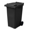 240L WHEELIE BIN - BLACK