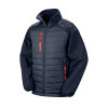 COMPASS PADDED RECYCLED JACKET-BLACK/LIME-2XL