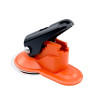 SUCTION PAD HOLDER/RECEIVER - BLACK