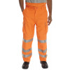 Hi Vis Rail Spec Trousers Orange