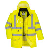 HI-VIS 7-IN-1 STORMCOAT - YELLOW - XS