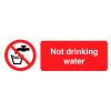 50X150MM NOT DRINKING WATER - PK OF 6