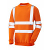 Winkleigh Hi Vis Sweatshirt Orange