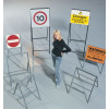 SINGLE SIDE STANCHION - STANCHION SIGN