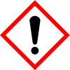 HARMFUL/IRRITANT SIGN - 100X100MM