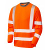 Capstone Hi Vis L/Sleeve T-Shirt Orange