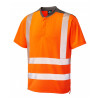 Hi Vis Performance Stud Front T-Shirt Orange