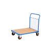 PLATFORM TROLLEY WITH SINGLE MESH END - 32KG