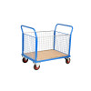 PLATFORM TROLLEY FOUR SIDED MESH - 44KG